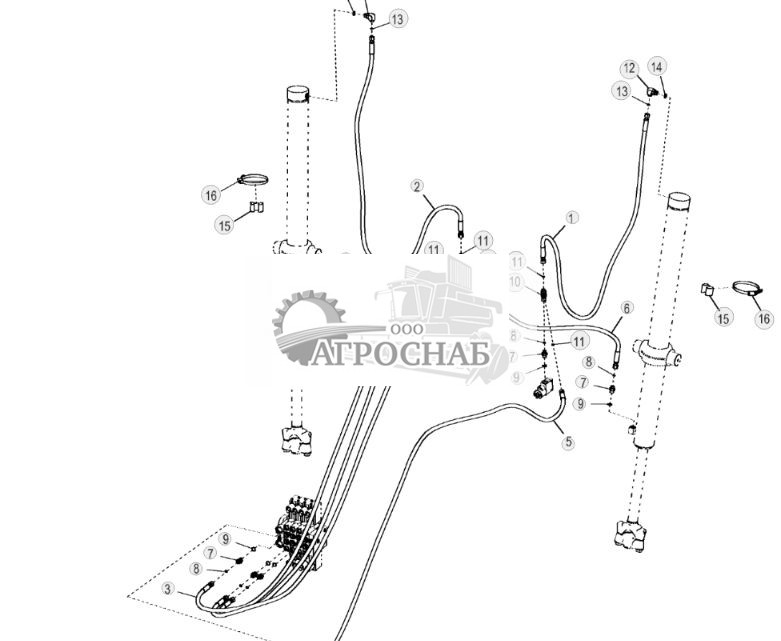 Шланги системы поглощения ударов ножа (Grade Pro) - ST3713 735.jpg